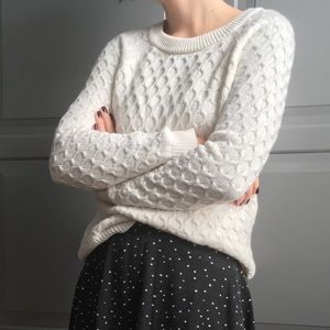 Old Navy Honeycomb Sweater